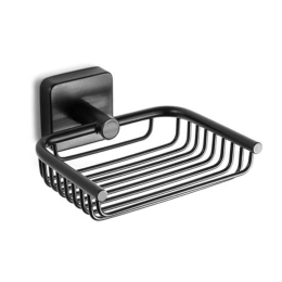 Σαπουνοθήκη Quattro 4303 55 13x14x5,5cm Black Karag Ανοξείδωτο Ατσάλι