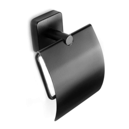 Χαρτοθήκη Quattro 4403 55 12x14x5,5cm Black Karag Ανοξείδωτο Ατσάλι