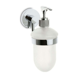Δοχείο Κρεμοσάπουνου Artion 12079 Chrome Karag Γυαλί