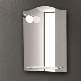Καθρέπτης Μπάνιου Με Φως 30302 50x70cm Clear Karag Γυαλί