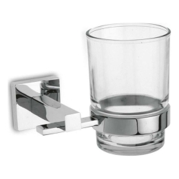 Ποτηροθήκη Γυάλινη Lito 33058 Chrome Karag Γυαλί