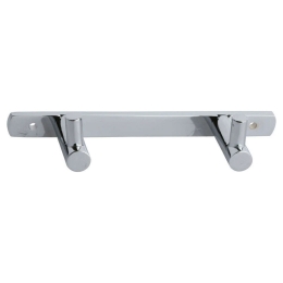 Άγκιστρο Μπάνιου 2 Θέσεων Hotel HOOK-001 14cm Chrome Karag Μέταλλο