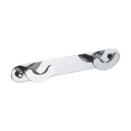 Άγκιστρο Μπάνιου 2 Θέσεων Hotel HOOK-500-2 16,5cm Chrome Karag Μέταλλο