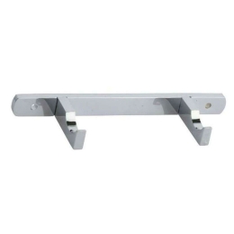 Άγκιστρο Μπάνιου 2 Θέσεων Hotel HOOK-007 14cm Chrome Karag Μέταλλο