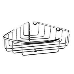 Γωνιακή Ραφιέρα Μπάνιου New Colomdo BB-301 22x28cm Chrome Karag Μέταλλο