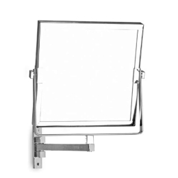 Μεγεθυντικός Καθρέπτης Μπάνιου Hotel HY-1818 20x22cm Chrome Karag Γυαλί