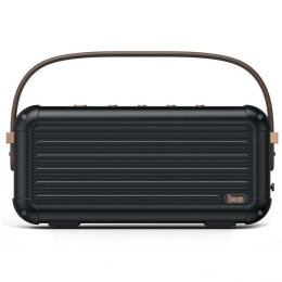 Φορητό Ηχείο Retro Mocha 16-00048 21,7x8,2x9,9cm Black Divoom