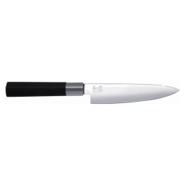 Μαχαίρι Γενικής Χρήσης Wasabi 6715U 15cm Black KAI Ανοξείδωτο Ατσάλι