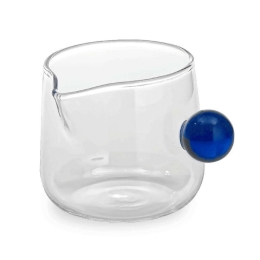 Γαλατιέρα Bilia BA00904 6,2x5,6cm Blue-Clear Zafferano Γυαλί