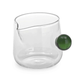 Γαλατιέρα Bilia BA00913 6,2x5,6cm Green-Clear Zafferano Γυαλί