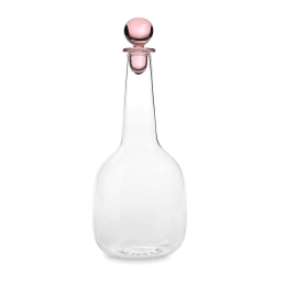 Καράφα Με Πώμα Bilia BA01508 1400ml Pink-Clear Zafferano Γυαλί