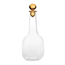 Καράφα Με Πώμα Bilia BA01518 1400ml Gold-Clear Zafferano Γυαλί