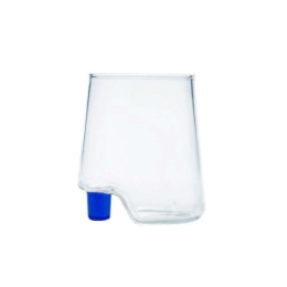 Ποτήρι Νερού Gamba De Vero GV00107 420ml Blue-Clear Zafferano Γυαλί