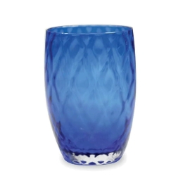 Ποτήρι Νερού Losanghe LS00107 380ml Blue Zafferano Γυαλί