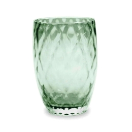Ποτήρι Νερού Losanghe LS00125 380ml Green Zafferano Γυαλί