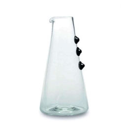 Καράφα Petoni PT00702 125ml Black-Clear Zafferano Γυαλί