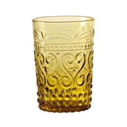 Ποτήρι Νερού Provenzale PV00203 270ml Amber Zafferano Γυαλί