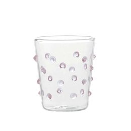 Ποτήρι Party Junior PY00308 95ml Pink-Clear Zafferano Γυαλί