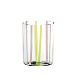Ποτήρι Tirache TR00113 350ml Lime-Amethyst Zafferano Γυαλί