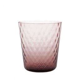 Ποτήρι Veneziano VN00105 330ml Amethyst Zafferano Γυαλί