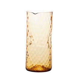 Κανάτα Veneziano VN00704 9,5x22cm 1200ml Amber Zafferano Γυαλί