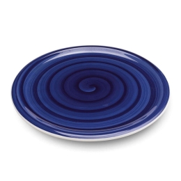 Πιάτο Ρηχό Mannaggia Li Pescetti MLP0670 Φ30cm Blue Zafferano Κεραμικό