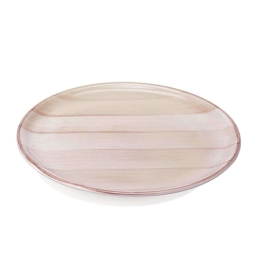 Πιάτο Ρηχό Striche SK00400 Φ27cm Beige Zafferano Κεραμικό
