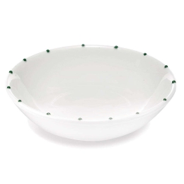 Πιάτο Βαθύ Striche SK00513 Φ22cm Green Zafferano Κεραμικό