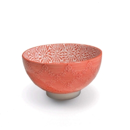Μπωλ Δημητριακών Tue Tex TU00306 Φ11,5cm Orange Zafferano Κεραμικό