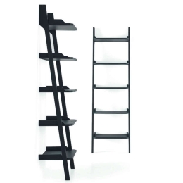 Ραφιέρα Τοίχου Cheope 46x33x186cm Anthracite Bluelife Mdf