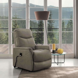 Πολυθρόνα Ανοιγόμενη Avana 72x95x110cm Dove Grey Capodarte