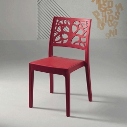 Καρέκλα Vibia 46x54x86cm Red Capodarte