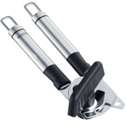 Ανοιχτήρι Κονσέρβας Proline 3125 Inox-Black Leifheit Ατσάλι,Πλαστικό
