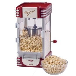 Παρασκευαστής Ποπ Κορν XL 2953 310W 400gr Red Ariete Ανοξείδωτο Ατσάλι