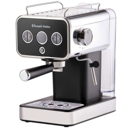Καφετιέρα Espresso Distinctions 26450-56 1,1lt 1350W 15Bar Inox-Black Russell Hobbs Ανοξείδωτο Ατσάλι