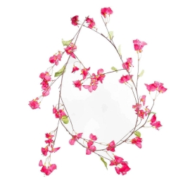 Τεχνητή Γιρλάντα Βουκαμβίλια 5490-7 12x173cm Fuchsia Supergreens Πολυαιθυλένιο