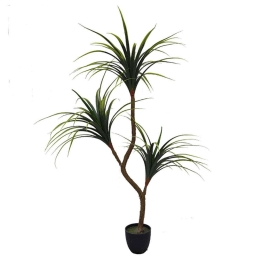 Τεχνητό Δέντρο Δράκαινα 0760-6 65x65x120cm Green-Black Supergreens Πολυαιθυλένιο