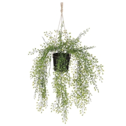 Τεχνητό Κρεμαστό Φυτό Sedum 6151-7 9x9x46cm Green Supergreens Πολυαιθυλένιο
