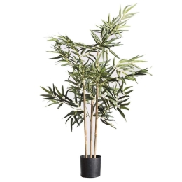 Τεχνητό Δέντρο Μπαμπού Lucky 0360-6 62x54x101cm Green Supergreens Πολυαιθυλένιο