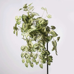 Τεχνητός Κρεμαστός Κολεός Blumei Rainbow 4131-7 18x22x70cm Green Supergreens Πολυαιθυλένιο