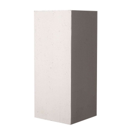 Κασπώ Πήλινο Δαπέδου Rocky S A-8050-8 20x20x50cm Light Grey Supergreens Πηλός