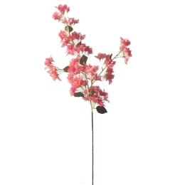 Τεχνητό Κλαδί Βουκαμβίλια 3051-7 35x120cm Coral Supergreens Πολυέστερ