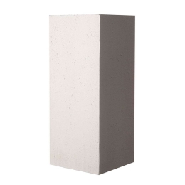 Κασπώ Πήλινο Δαπέδου Rocky L C-8050-8  34x34x70cm Light Grey Supergreens Πηλός