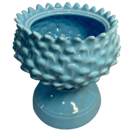Κασπώ Κεραμικό 9760-8 19,5x19,5x21,6cm Blue Supergreens Κεραμικό