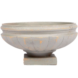 Κασπώ Αμφορέας Τσιμεντένιος 3530-8 35x35x18cm Beige Supergreens Τσιμέντο