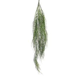 Τεχνητή Κρεμαστή Ρουσέλια 4451-7 110cm Green Supergreens PVC