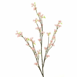 Τεχνητό Κλαδί Ροδακινιά 8531-7 30x126cm Pink Supergreens Πολυέστερ