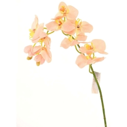 Τεχνητό Κλωνάρι Ορχιδέα 6380-7 75cm Pink Supergreens Πολυαιθυλένιο