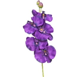Τεχνητό Κλωνάρι Ορχιδέα 9431-7 8x68cm Purple Supergreens Πολυέστερ