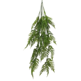 Τεχνητή Kρεμαστή Φτέρη Cinnamon 7451-7 150cm Dark Green Supergreens PVC